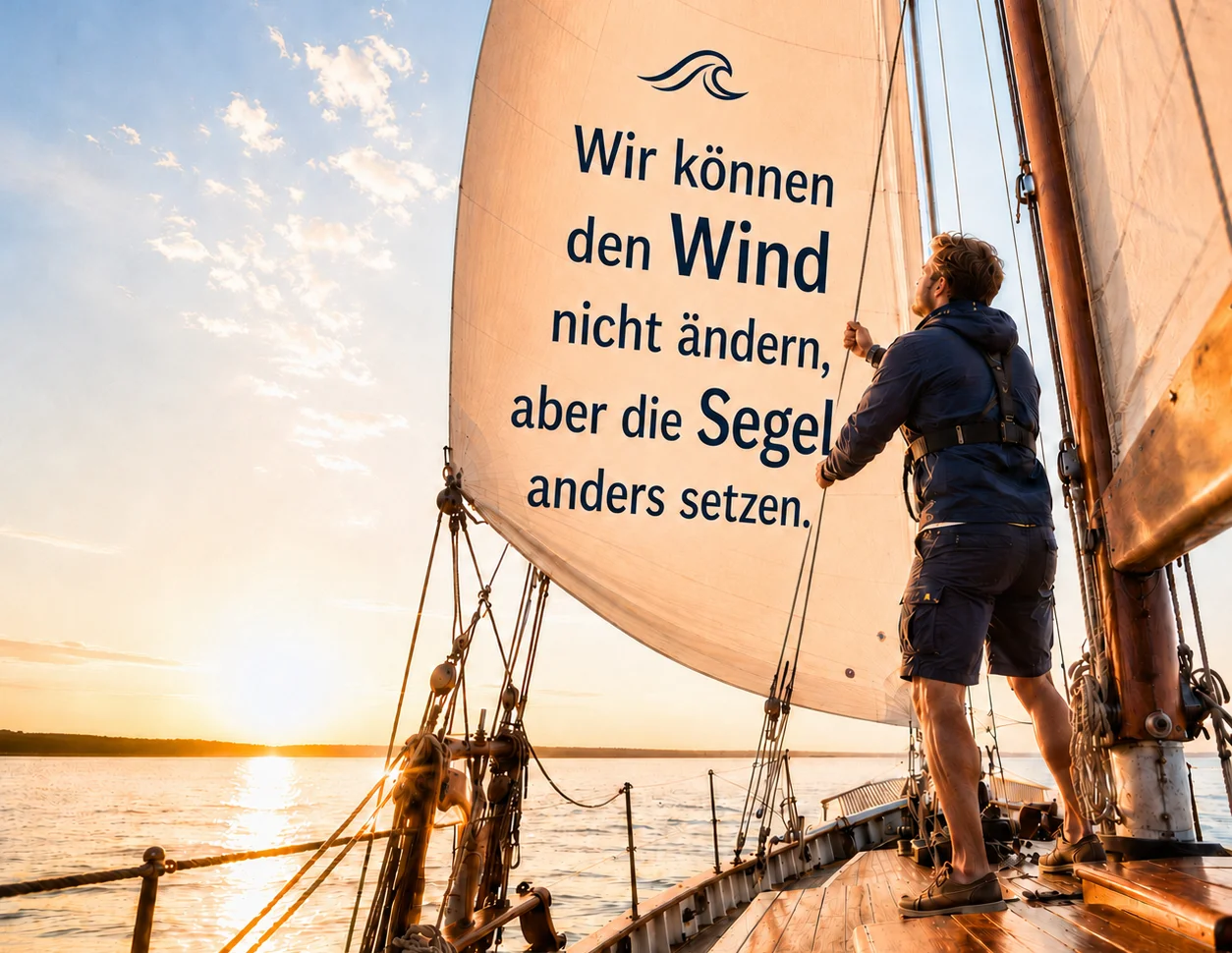  Bildungsurlaub an der Ostsee: Stress & Burnout Prophylaxe / Stärkung der Widerstandskräfte in der modernen Arbeitswelt  "Wir können den Wind nicht verändern, aber die Segel anders setzen" Bild 1