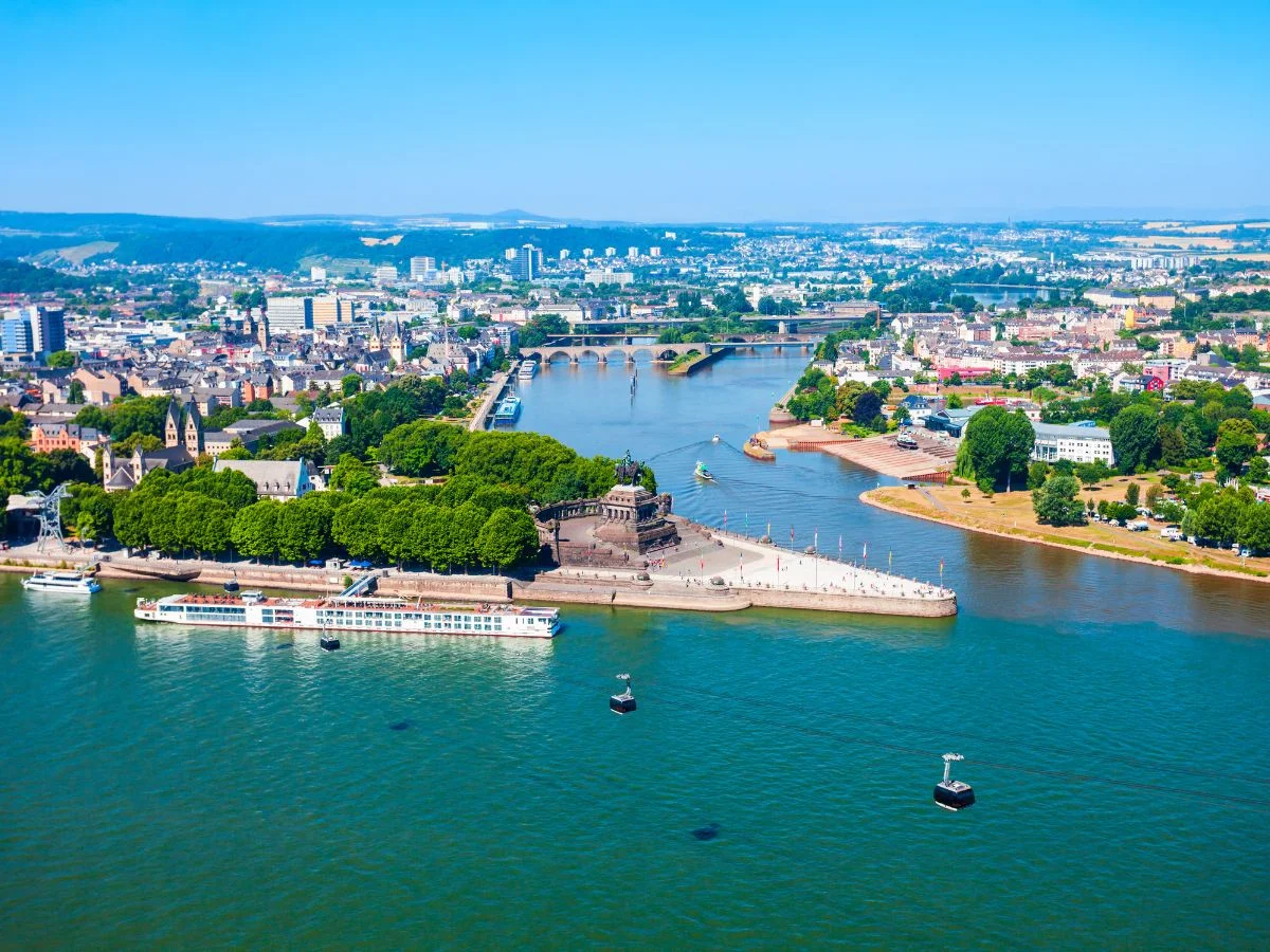 Unteres Mittelrheintal. Von Anfängen und Wandel am unteren Mittelrheintal. Bild 1