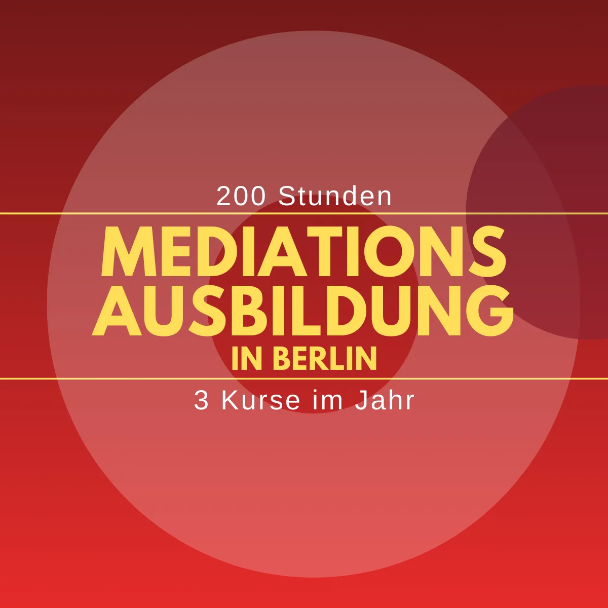 Mediationsausbildung in Berlin - Start: 27.03.2026 Bild 1