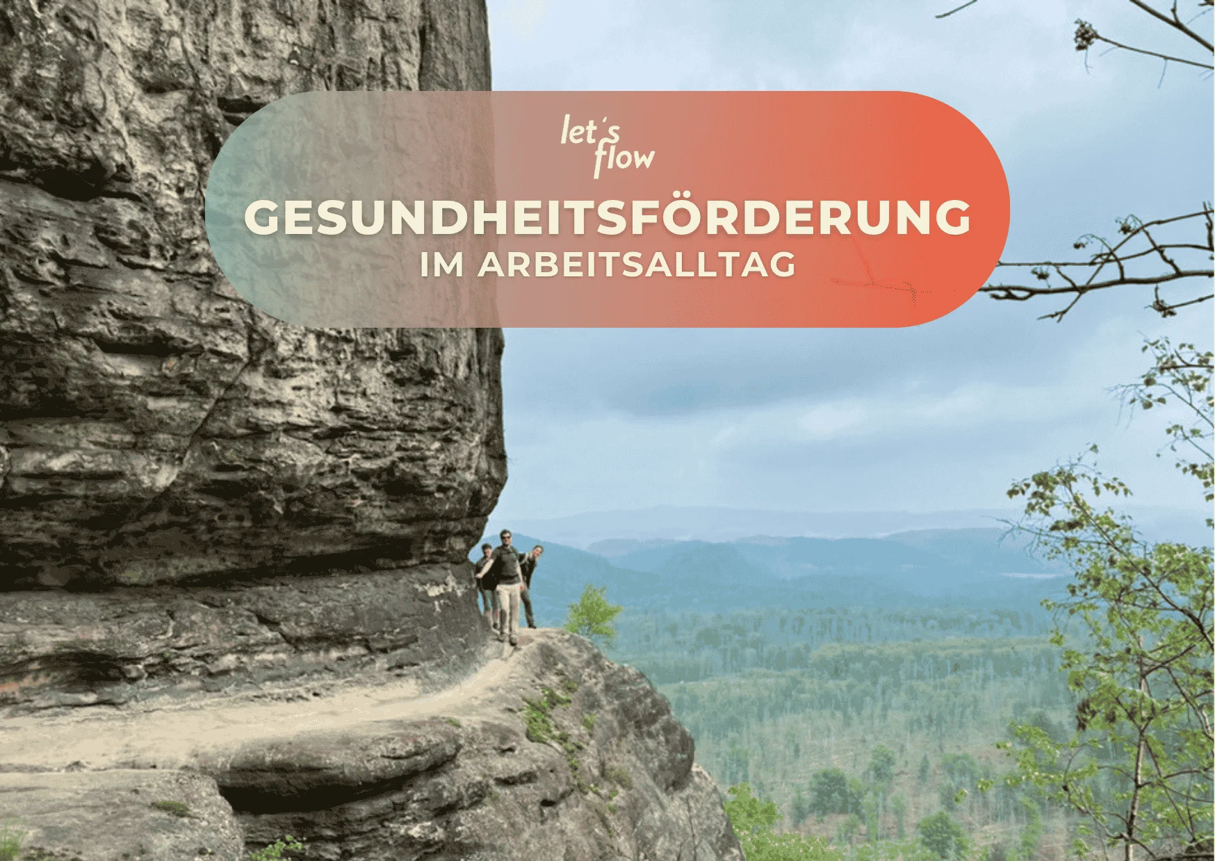 Wandern und Ressourcen bewusst nutzen in der Sächsische Schweiz (Lichtenhainer Wasserfall) Bild 1