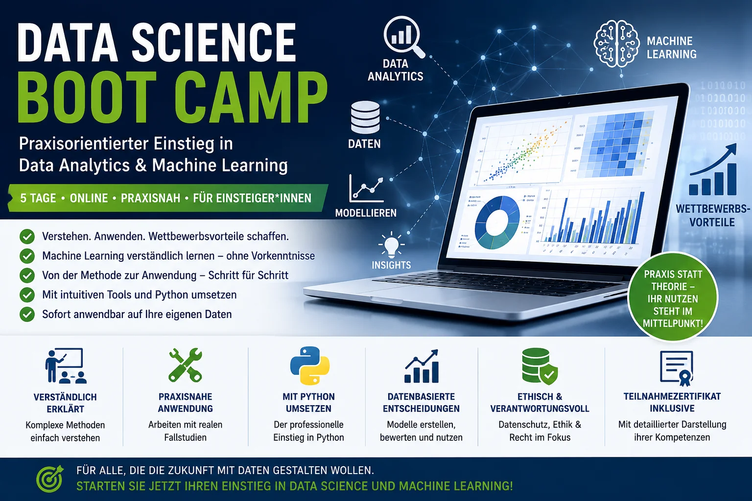Data Science Boot Camp ONLINE (Juni 2026) Bild 1