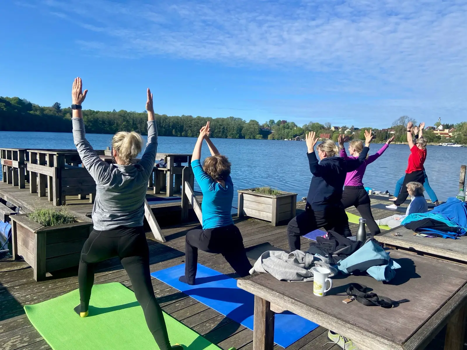 Yoga am Arbeitsplatz (Yoga Lotse) am See in Flecken Zechlin Bild 2