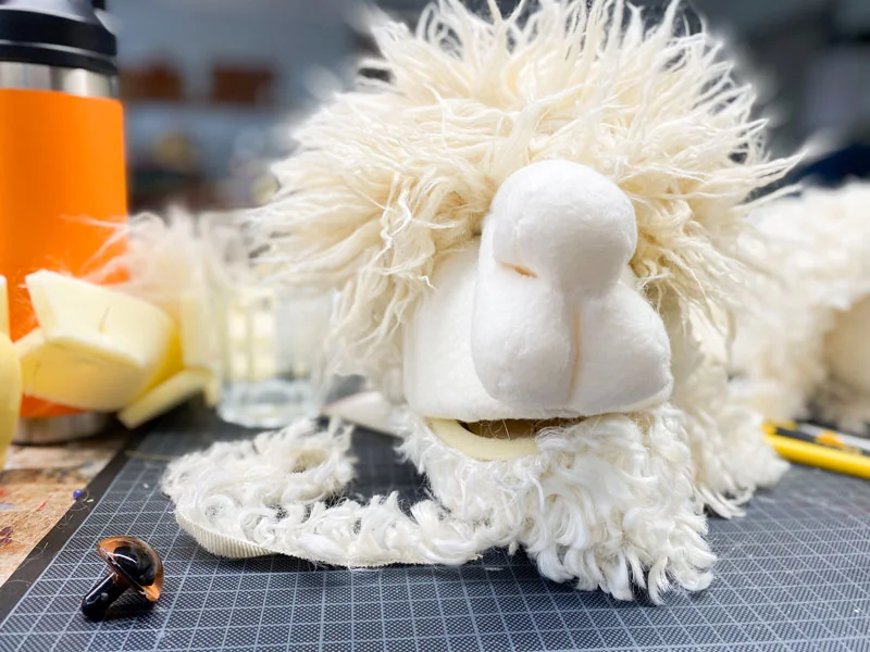 Klappmaulpuppenbau / Nach Schnittmustern Bild 2