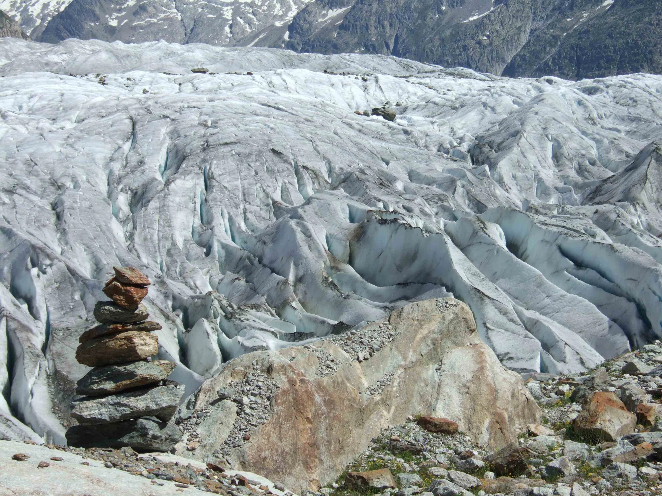Der Aletschgletscher - Zeuge des Klimawandels in den schweizerischen Hochalpen Bild 3