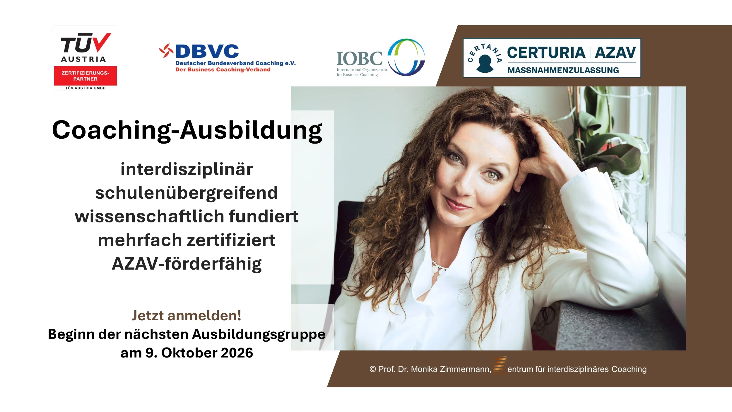 interdisziplinäre Coaching-Ausbildung mit der Option auf Beschäftigten-Förderung (AZAV) Bild 2