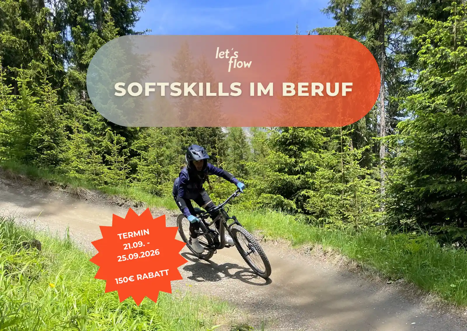 Mountainbiken und Kommunikationsfähigkeit stärken in Sölden Bild 1