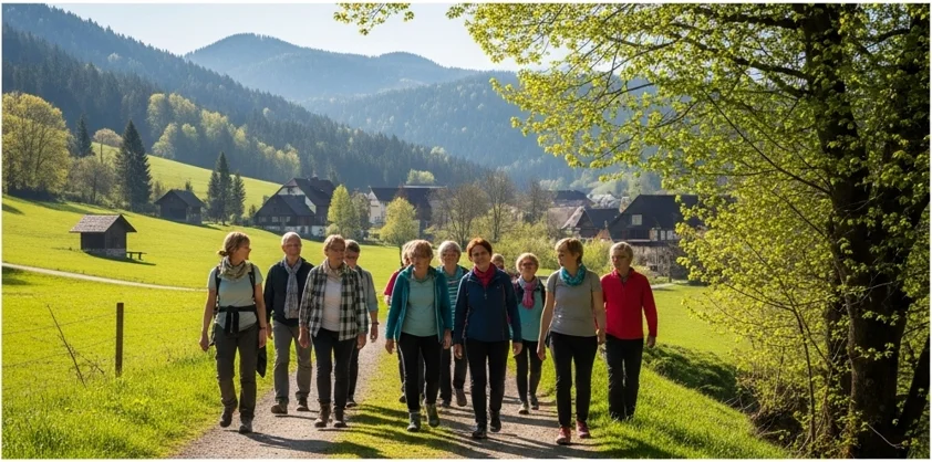 Resilienz-Training: Mehr Kraft und mentale Stärke entwickeln für den Beruf und Alltag beim Wandern und Yoga im Schwarzwald Bild 1