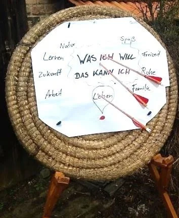 Zielfindung und Umsetzungsstrategien - Bildungsurlaub bei Berlin mit Pferden und intuitivem Bogenschießen Bild 2