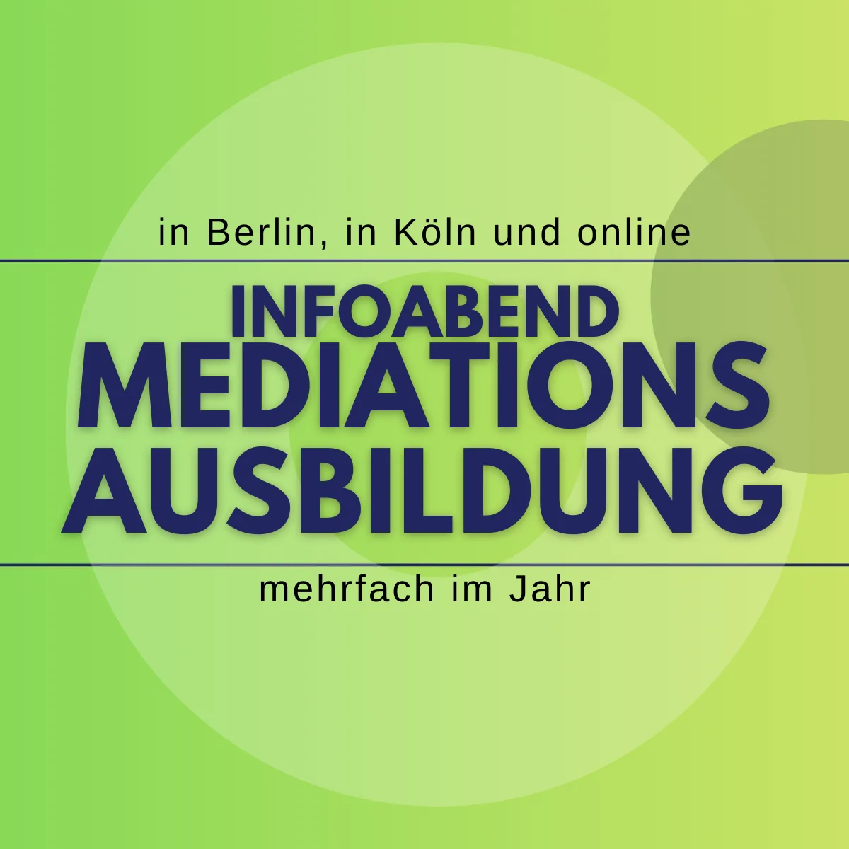 Mediationsausbildung: Professioneller Umgang mit Konflikten 2027 - Köln Bild 1