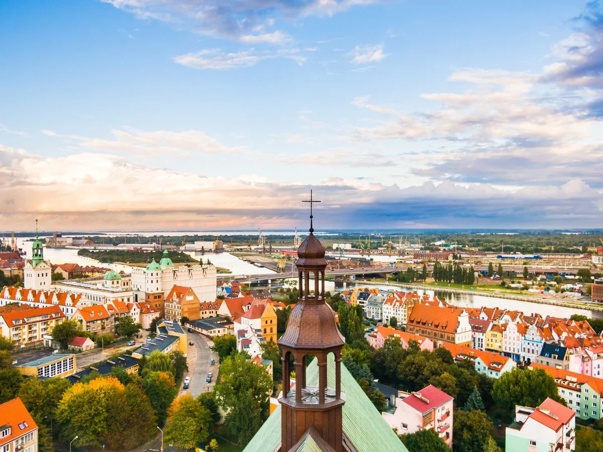 Stettin. Szczecin - Deutschland, Polen und Europa. Das europäische Miteinander in einer Grenzregion im Wandel. Bild 1