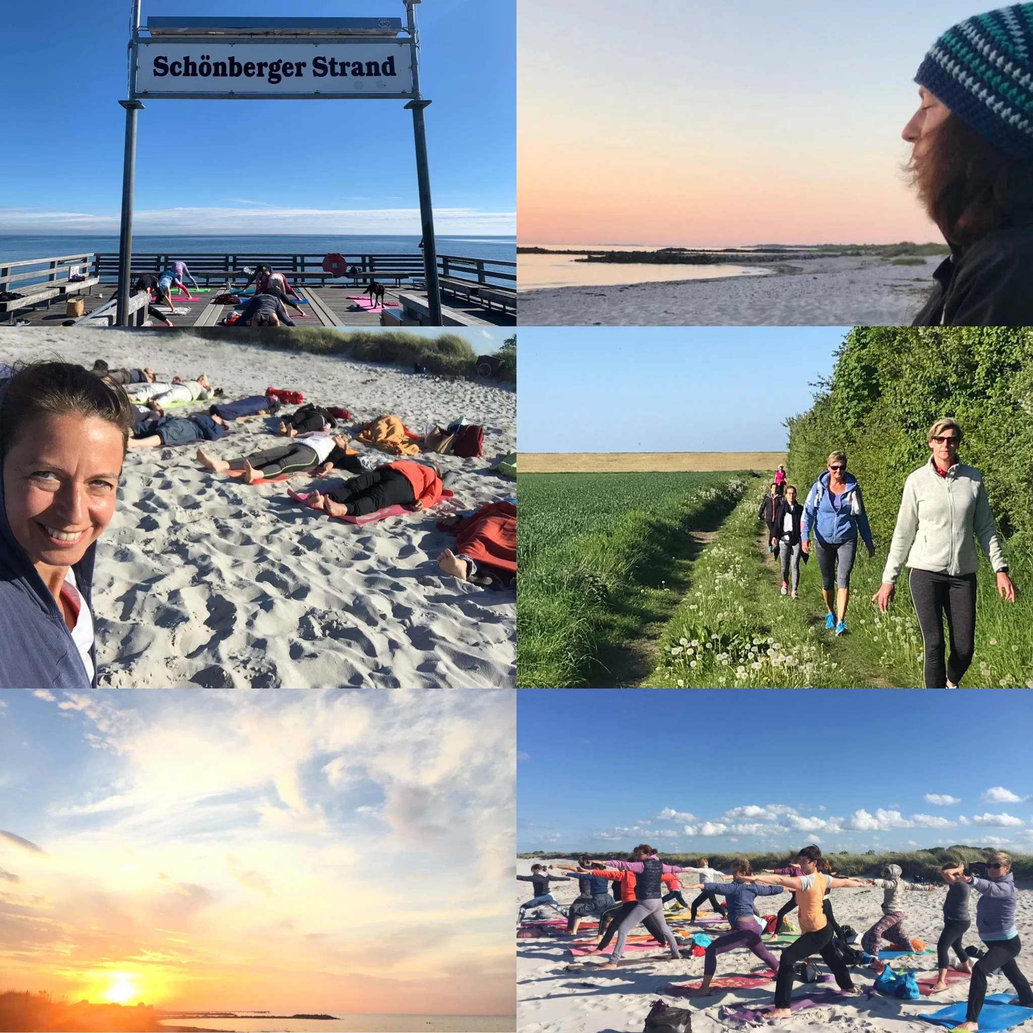 Achtsamkeit & Yoga in und mit der Natur – Resilienz stärken durch bewusste Körper- und Naturerfahrung am Meer (Schönberger Strand) Bild 1