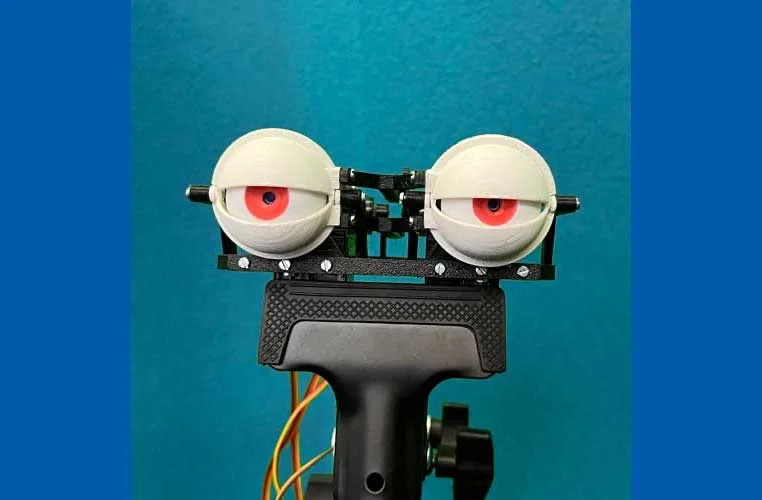 Mechatronik: Augen – Drive-by-wire / Ein Einstieg in die Mechatronik mit einem Fokus auf Mechanismen zur Steuerung von Augen Bild 1