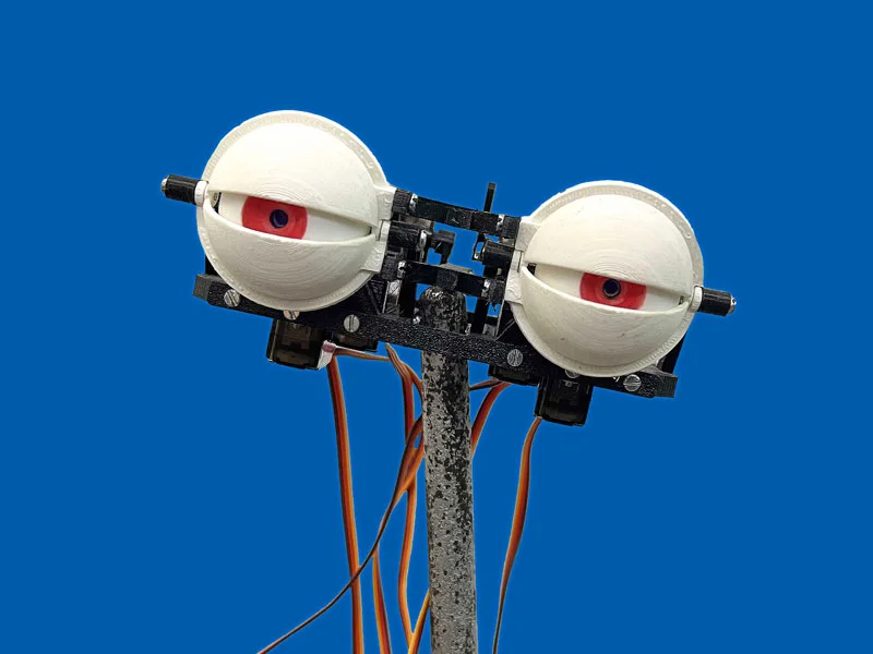 Mechatronik: Augen – Drive-by-wire / Ein Einstieg in die Mechatronik mit einem Fokus auf Mechanismen zur Steuerung von Augen Bild 1