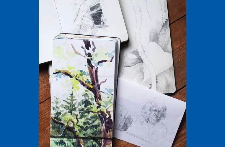 Skizzieren in Stadt und Natur / Malen und Zeichnen für Anfänger:innen und Fortgeschrittene Bild 1