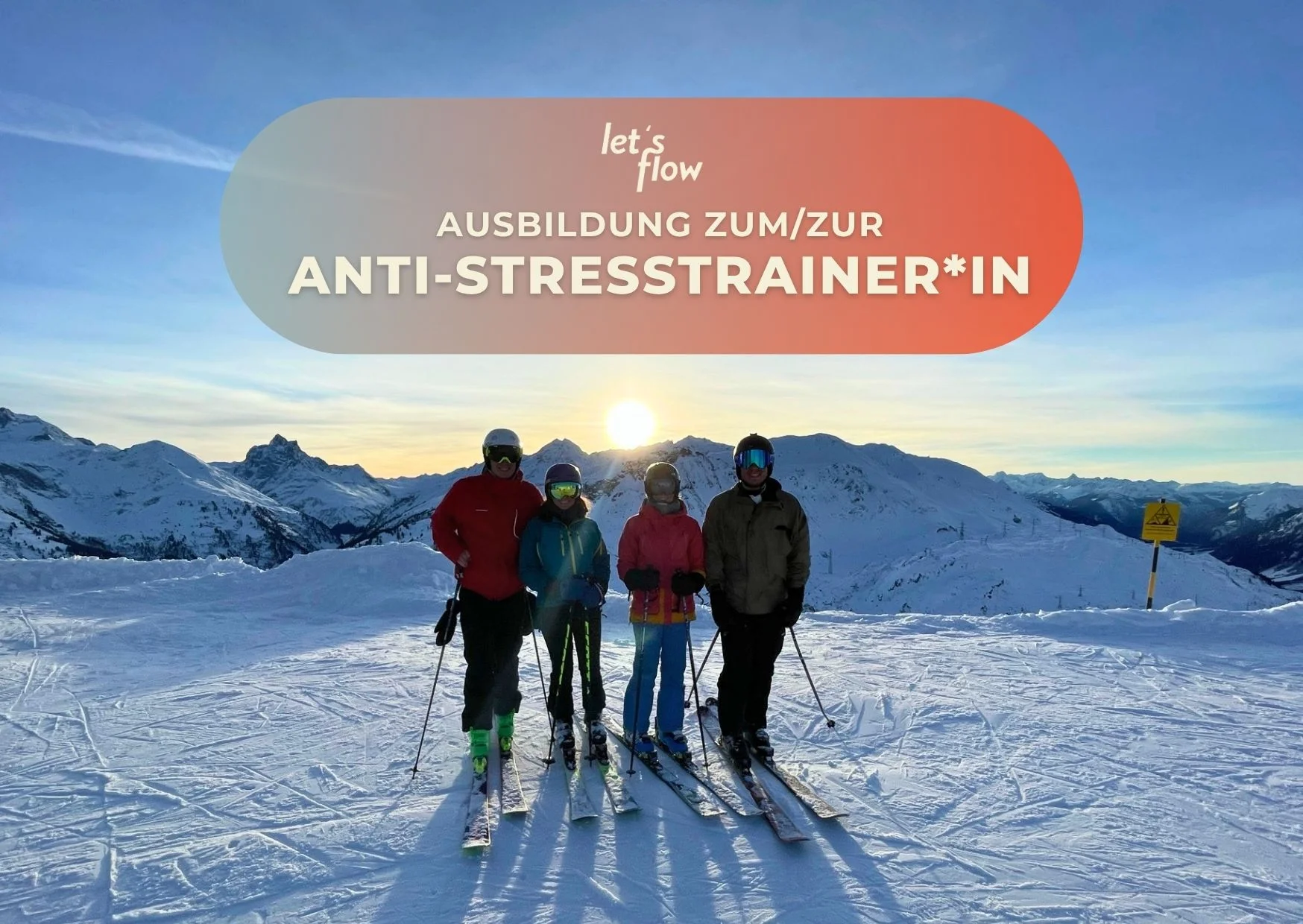 Skifahren und Antistresstrainer*in werden in Seefeld Bild 1