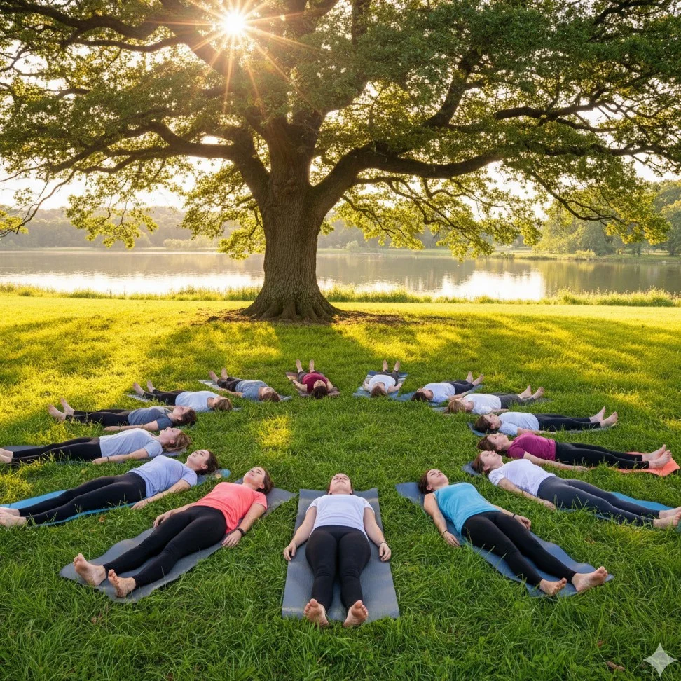 Bamberg: Fitbleiben im Beruf (und in der Rente) – Ernährung, Bewegung, Stressprävention und Yoga als Säulen deiner Gesundheit und Resilienz. Unterwegs in Bambergs Parks Bild 1