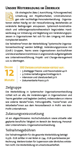 Systemische Organisationsentwicklung Bild 2