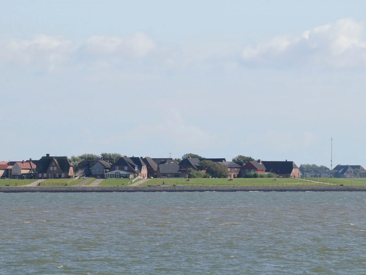 Hooge. Landunter? Halligen im Nationalpark Schleswig-Holsteinischen Wattenmeer. Bild 1