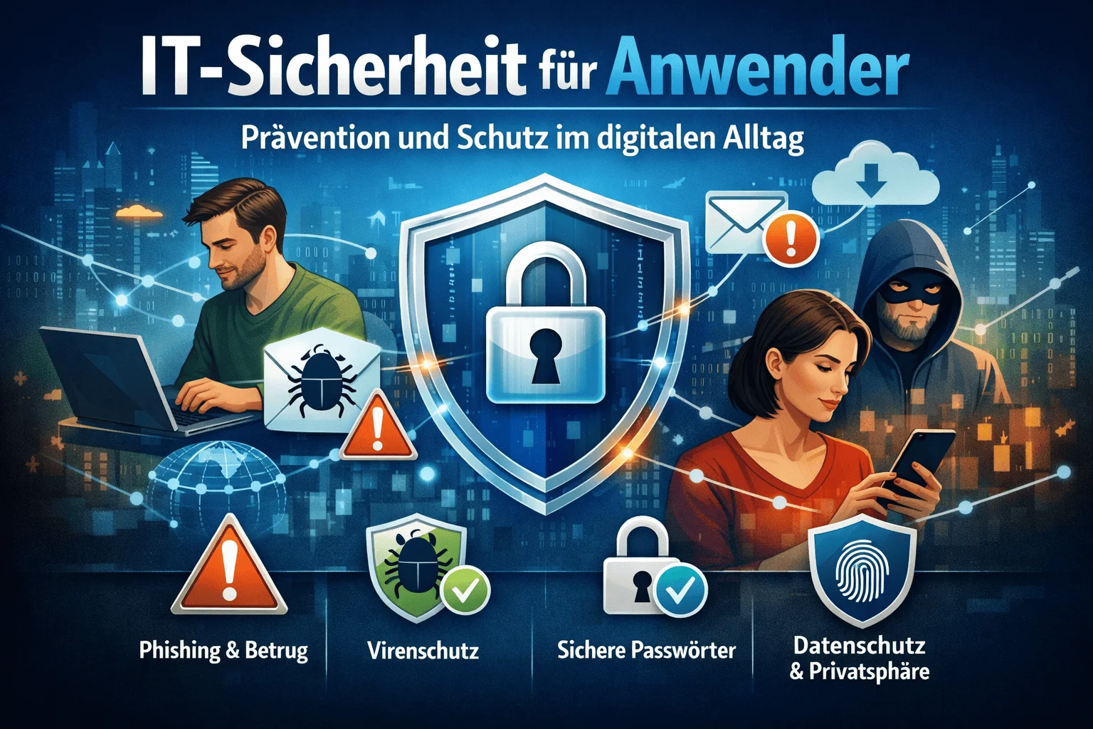 IT-Sicherheit für Anwender – Prävention und Schutz im digitalen Alltag Bild 1