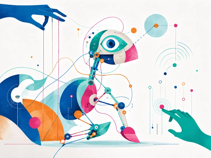 Mehr Hände als Hände - Digitale und elektronische Steuerung für kleine Bühnenfiguren Bild 1