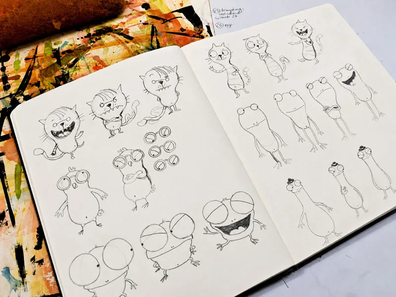 Figuren zeichnen – Vom Charakterdesign zu Geschichten Bild 1