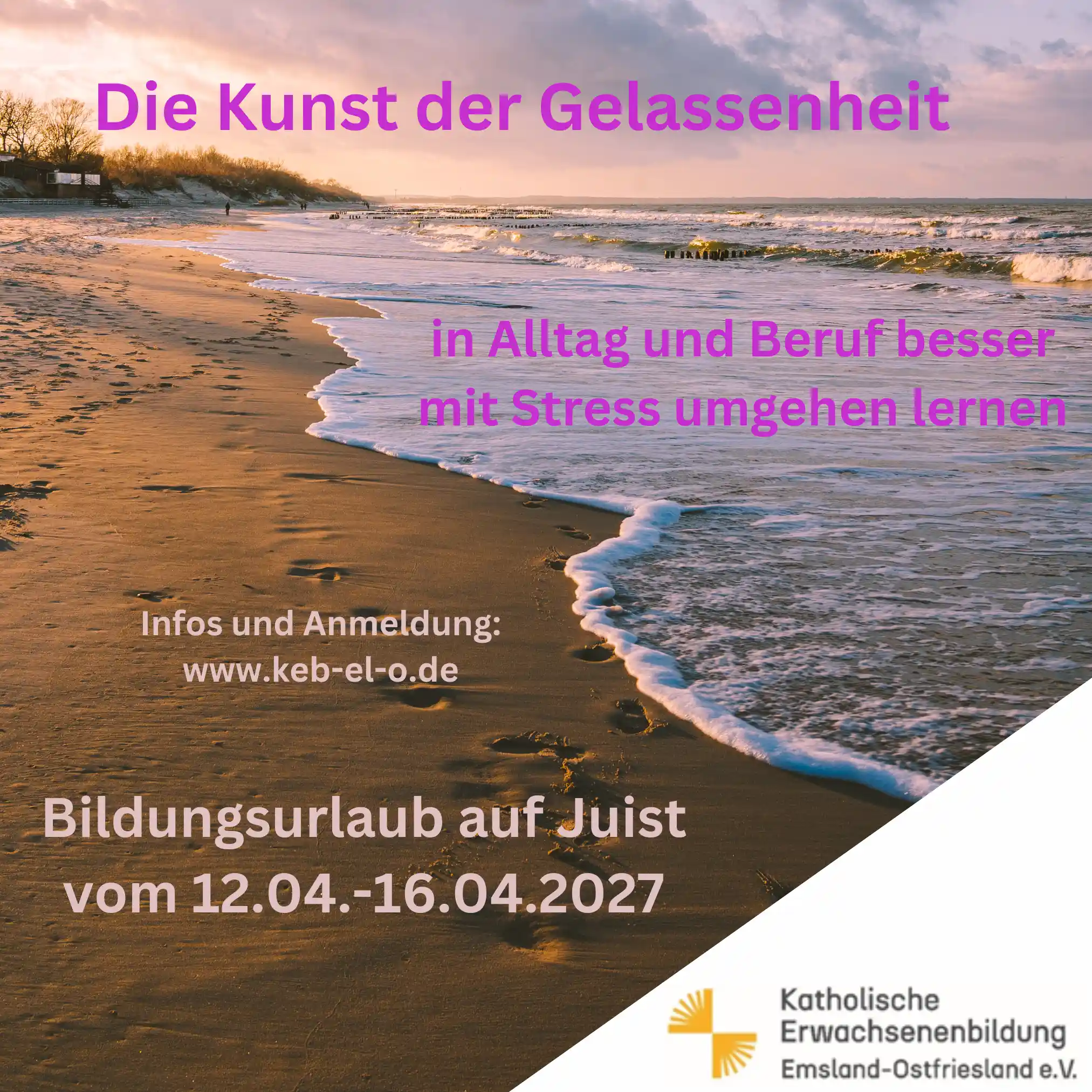 Die Kunst der Gelassenheit - in Alltag und Beruf besser mit Stress umgehen lernen Bild 1