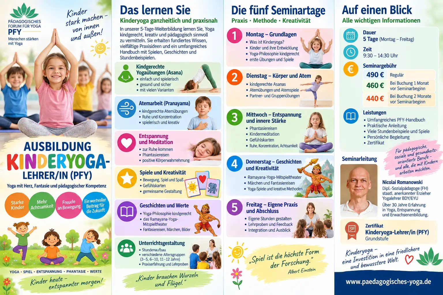 Kinderyogalehrer/in Bild 2