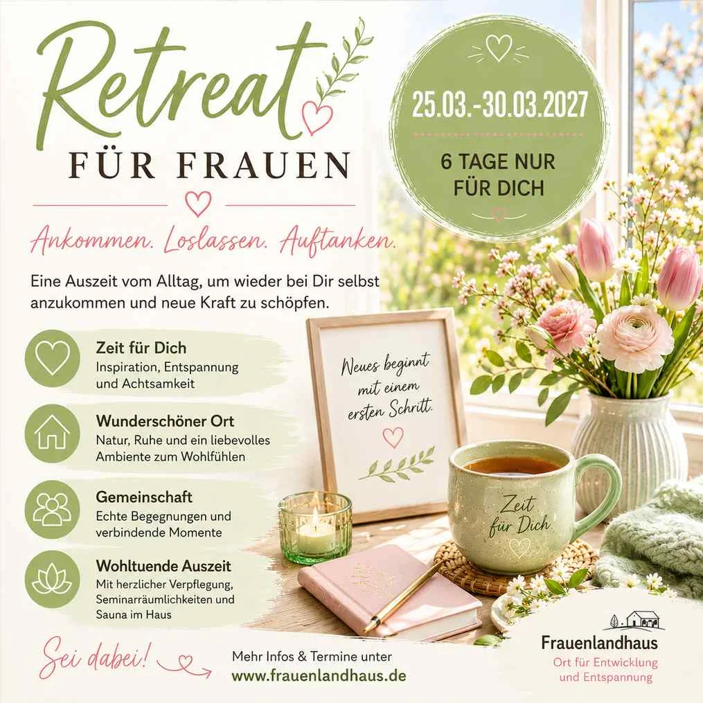 Bildungsurlaub. Ostern-Retreat für Frauen. Natur, Stille und neue Kraft Bild 1