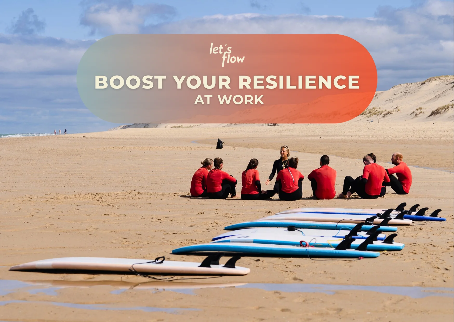 Surfen und Resilienz stärken in Carcans Plage Bild 1