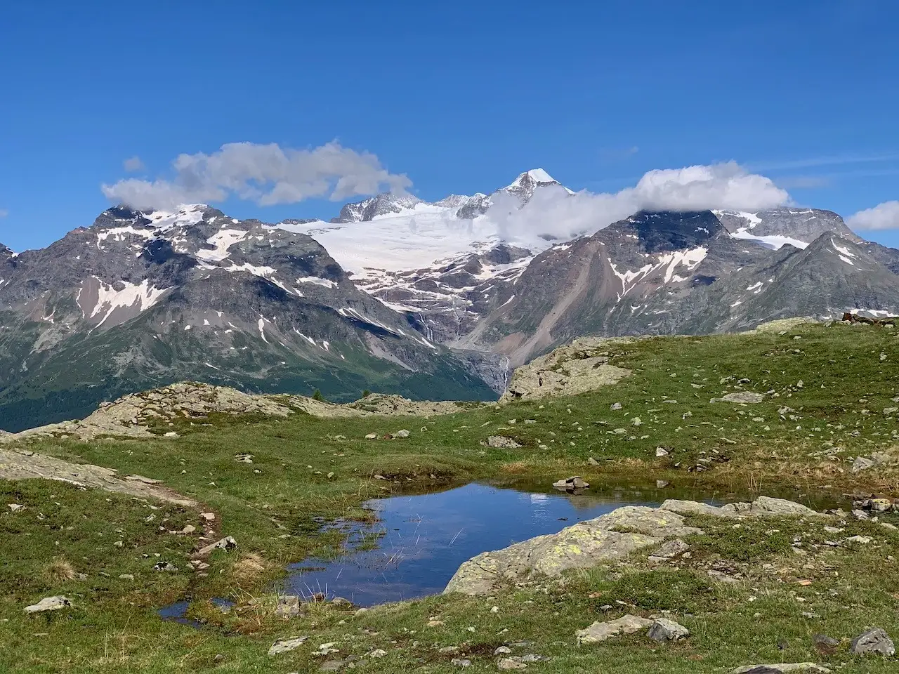 Bergwanderungen zwischen Berninapass und Tirano - Auf einsamen Wegen unterwegs zwischen dem Hochgebirge und den Weinbergen des Veltlin Bild 1